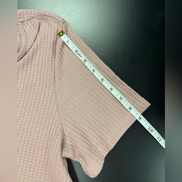 SHEIN Mauve waffle knit tshirt - 3xl - Picture 7 of 8